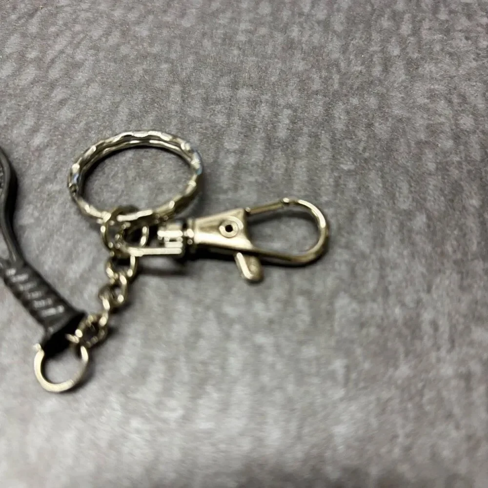 Tennis Racket Metal Keychain *New*